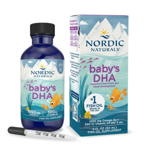 Nordic Naturals - Baby's DHA with Vitamin D3 - 60 ml